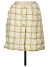 CAbi Tweed Yellow Casual Skirt Size 8 - photo 1