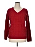 Croft & Barrow 100% Acrylic Red Pullover Sweater Size XL - photo 1