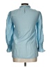 Unbranded Blue Long Sleeve Blouse Size L - photo 2