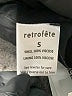 retrofête 100% Viscose Metallic Silver Casual Pants Size S - photo 8