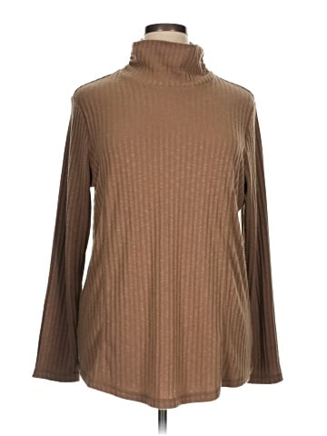 Susan Graver Turtleneck Sweater (view 1)