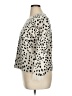 Tribal 100% Cotton Animal Print Ivory Pullover Sweater Size XL - photo 5