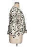 Tribal 100% Cotton Animal Print Ivory Pullover Sweater Size XL - photo 4