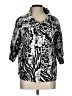 Just B Animal Print Silver Jacket Size L - photo 1