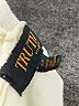 TRUTH BY REPUBLIC Stripes Ivory Turtleneck Sweater Size S - photo 7