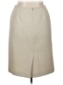 Kasper 100% Polyester Chevron-herringbone Tan Formal Skirt Size 14 (petite) - photo 2