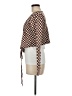 Emory Park Checkered-gingham Brown Cardigan Size M - photo 5