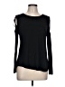 ADREAMLY Black Long Sleeve Top Size L - photo 1