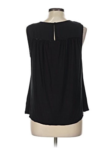 Pale Sky Sleeveless Blouse (view 2)