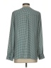 Talbots Houndstooth Green Long Sleeve Blouse Size S - photo 2