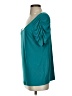 Susan Graver Teal Short Sleeve Top Size S - photo 5