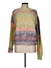 Mi ami Color Block Orange Pullover Sweater Size L - photo 1