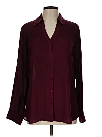 Express Long Sleeve Blouse (view 1)