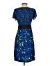 BCBGMAXAZRIA Print Blue Cocktail Dress Size XS - photo 2