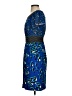 BCBGMAXAZRIA Print Blue Cocktail Dress Size XS - photo 5