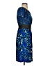 BCBGMAXAZRIA Print Blue Cocktail Dress Size XS - photo 4
