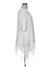 Design Todays White Silver 3/4 Sleeve Blouse Size 1X - photo 4