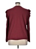 Ava James Burgundy Long Sleeve Top Size 1X - photo 2