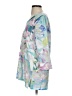 Soft Surroundings Floral Tropical Blue Casual Dress Size S - photo 5