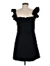 French Connection Solid Black Cocktail Dress Size 8 - photo 2
