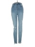 Pull&Bear Hearts Blue Jeans Size 2 - photo 1