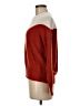 Sophie Rue Color Block Burgundy Pullover Sweater Size M - photo 5