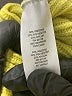 T Tahari Solid Stripes Yellow Pullover Sweater Size M - photo 8