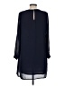 H&M 100% Polyester Solid Blue Casual Dress Size 8 - photo 2