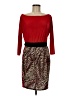 Venus Animal Print Red Cocktail Dress Size M - photo 1