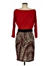Venus Animal Print Red Cocktail Dress Size M - photo 2