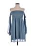Zara Basic 100% Polyester Blue Casual Dress Size XS - photo 1