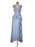Hutch 100% Polyester Blue Casual Dress Size M - photo 1
