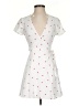 Forever 21 Hearts White Casual Dress Size S - photo 1