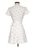 Forever 21 Hearts White Casual Dress Size S - photo 2