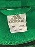 Adidas 100% Polyester Green Track Jacket Size 6 - photo 3