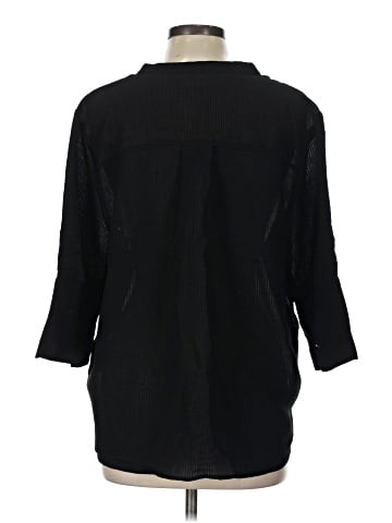 Soaked 3/4 Sleeve Blouse (view 2)