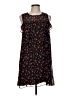 BCBGeneration 100% Polyester Floral Black Casual Dress Size M - photo 1