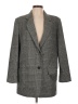 Everlane Houndstooth Gray Wool Blazer Size 10 - photo 1