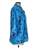 Kindred 100% Polyester Blue 3/4 Sleeve Blouse Size L - photo 4