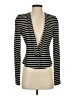 BCBGMAXAZRIA Stripes Black Blazer Size S - photo 1