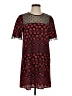 BCBGeneration 100% Polyester Print Red Casual Dress Size S - photo 1