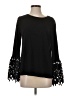 Neiman Marcus Black Long Sleeve Top Size S - photo 1