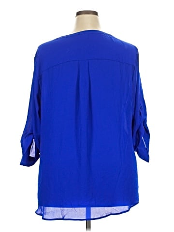 Torrid 3/4 Sleeve Blouse (view 2)