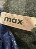 MAX 100% Rayon Polka Dots Blue Casual Pants Size S - photo 7
