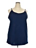 K. Jordan Blue Tank Top Size 3X - photo 1