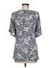 CAbi Purple Short Sleeve Blouse Size M - photo 2