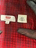 Levi's Plaid Burgundy Long Sleeve Button-Down Shirt Size L - photo 7