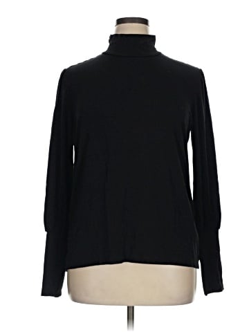 ELOQUII Elements Long Sleeve Turtleneck (view 1)