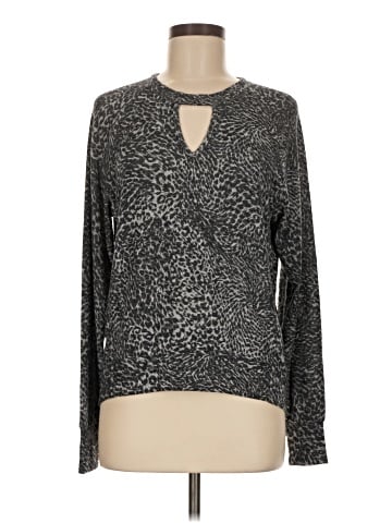 Red Haute Long Sleeve Top (view 1)