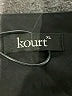 Kourt 100% Polyester Black Long Sleeve Blouse Size XL - photo 3